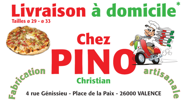 Pizzeria Valence | Pizza a emporter, livraison a domicile